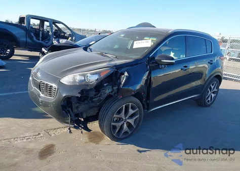 2017 Kia Sportage Sx Turbo z USA, uszkodzony, nr VIN KNDPRCA63H7130981